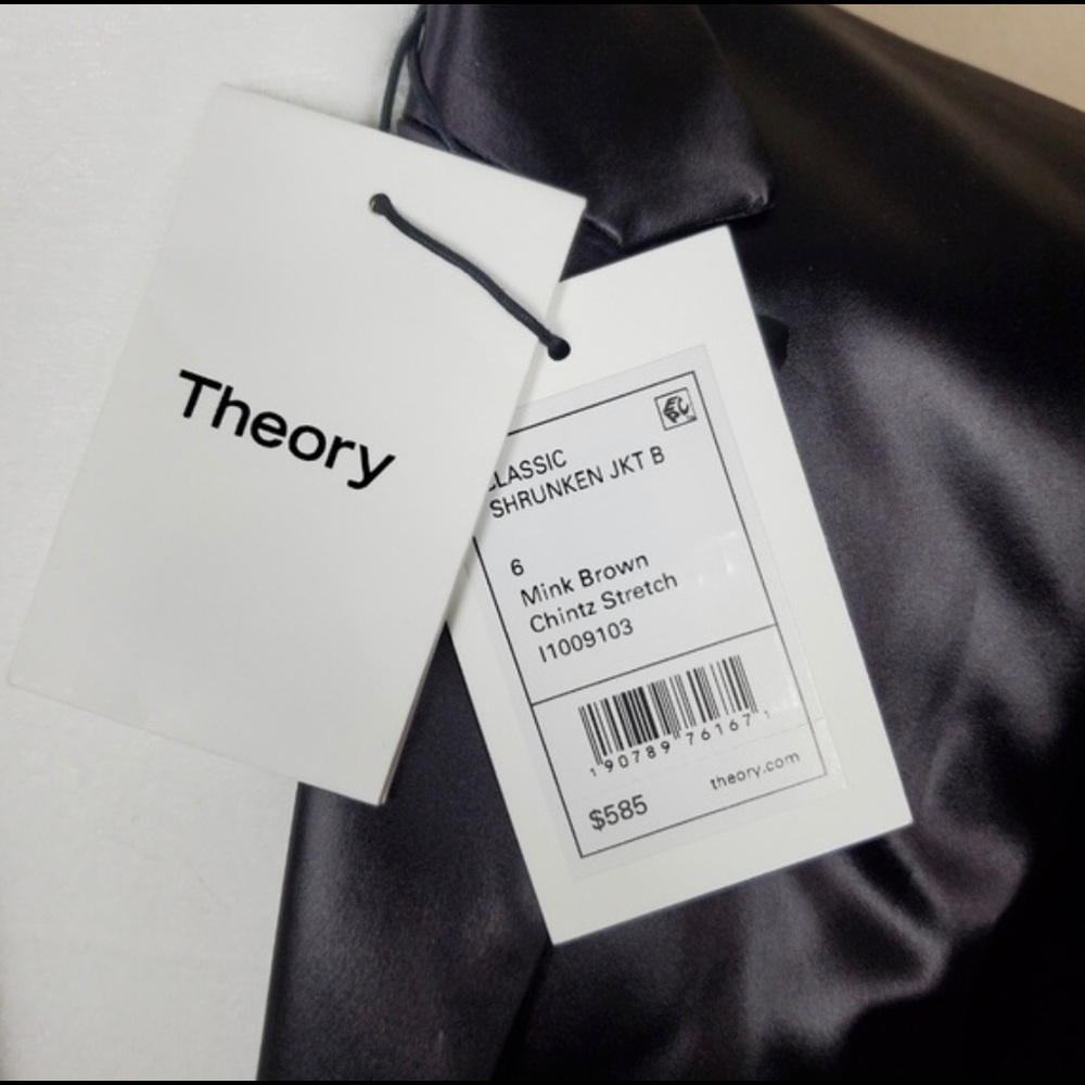 Theory Black Jacket NWT - Picture 3 of 5